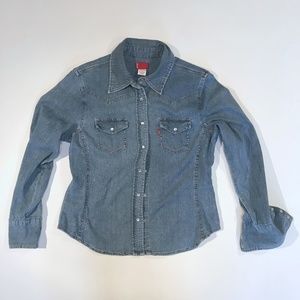Levi's Denim Cowboy Shirt in Medium